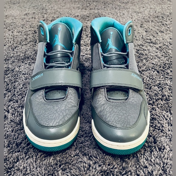 Nike Jordan Flight Club 90s - Cool Grey Gamma Blue - Men’s Size 12 - 602661-015 - Picture 3 of 10